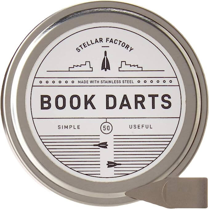 book darts gift ideas for readers wedding