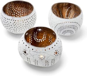 coconut shell candles