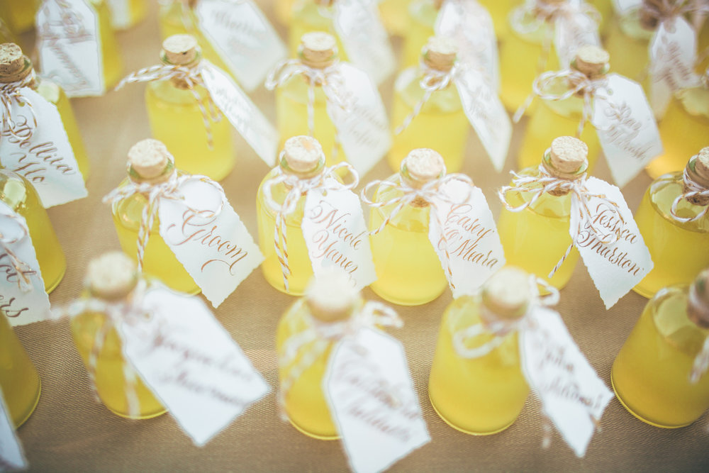 destination wedding gift ideas for guests limoncello