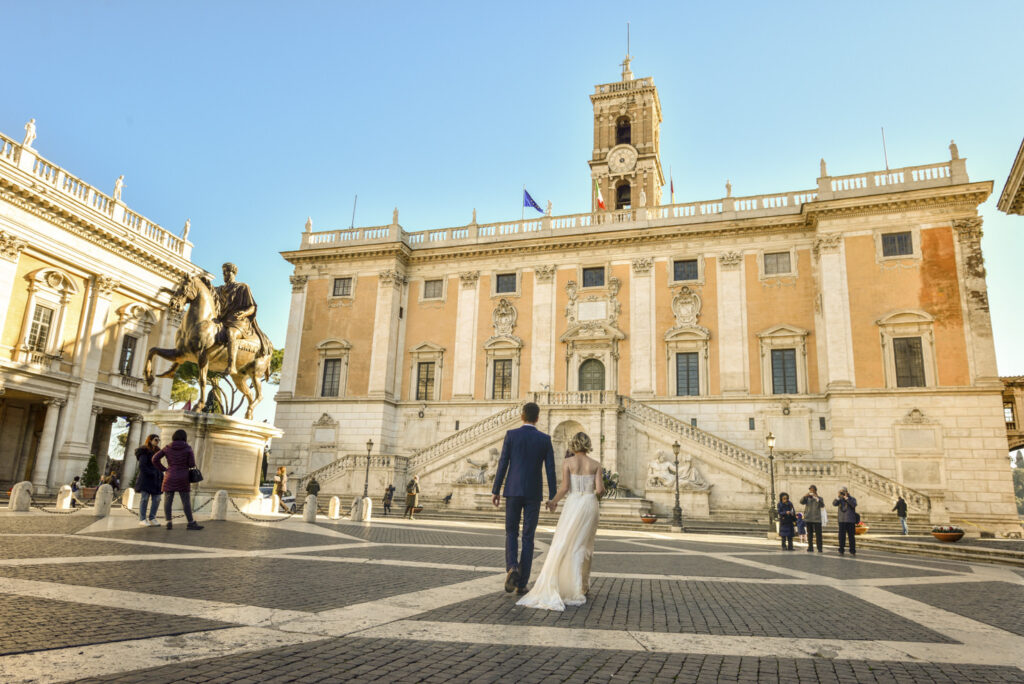 Capitoline Hill rome wedding venue