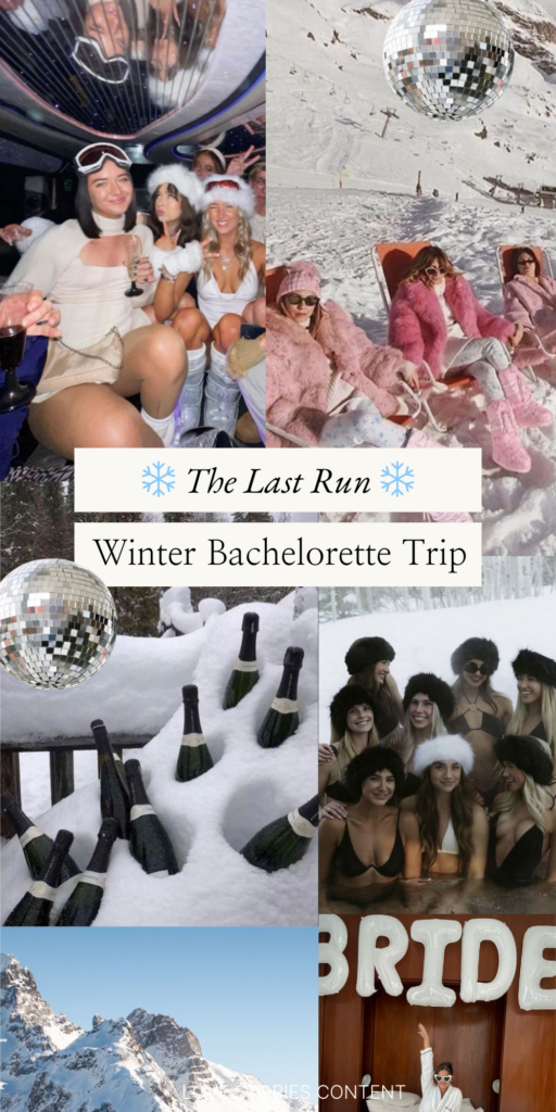 winter bachelorette party ideas ski trip
