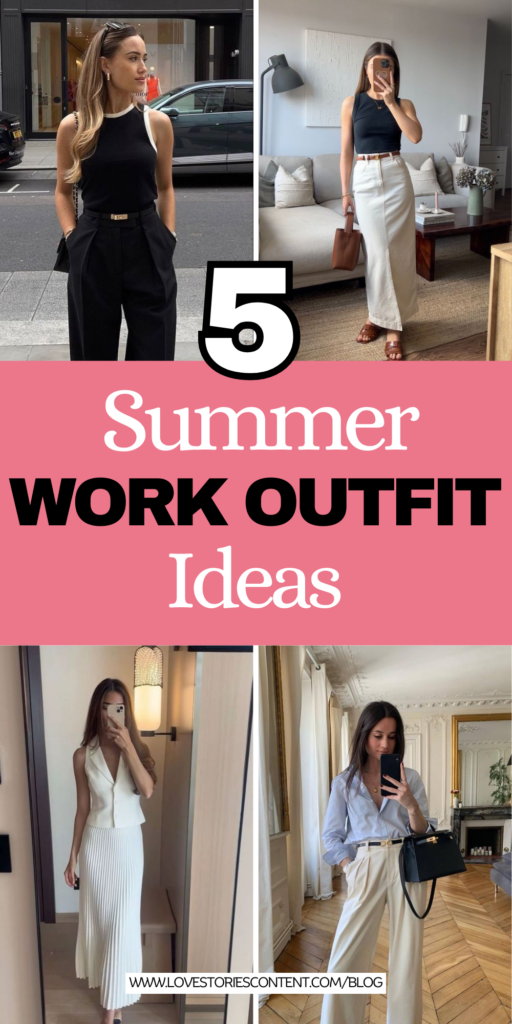 summer work outfit ideas women