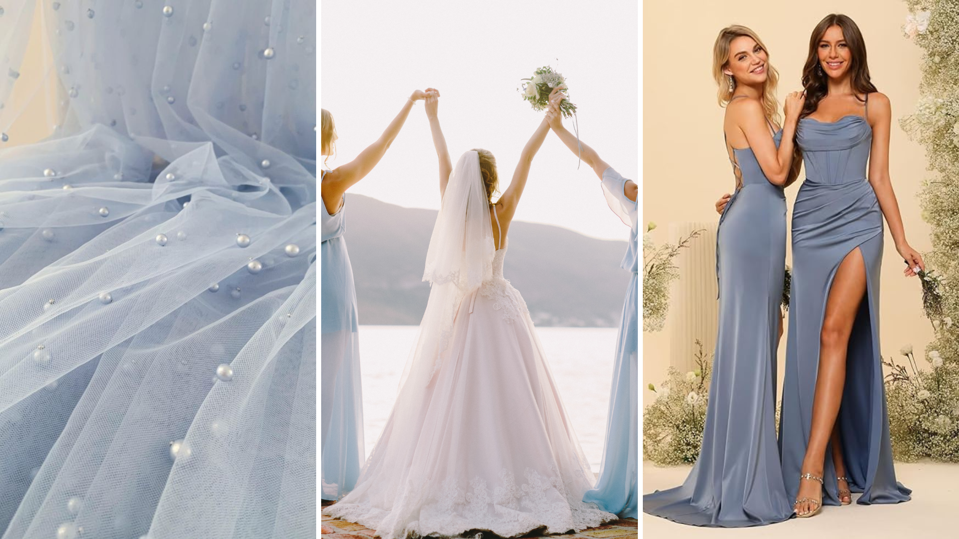 14 blue bridesmaid dress ideas