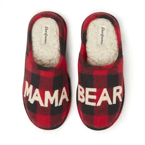 Cozy Mothers Day Mama Bear Slipper