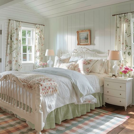 country cottage bedroom women