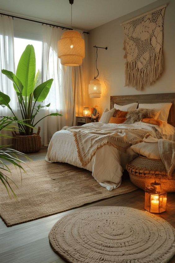 cozy lighting bedroom decor