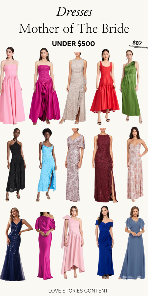 mother of the bride dresses