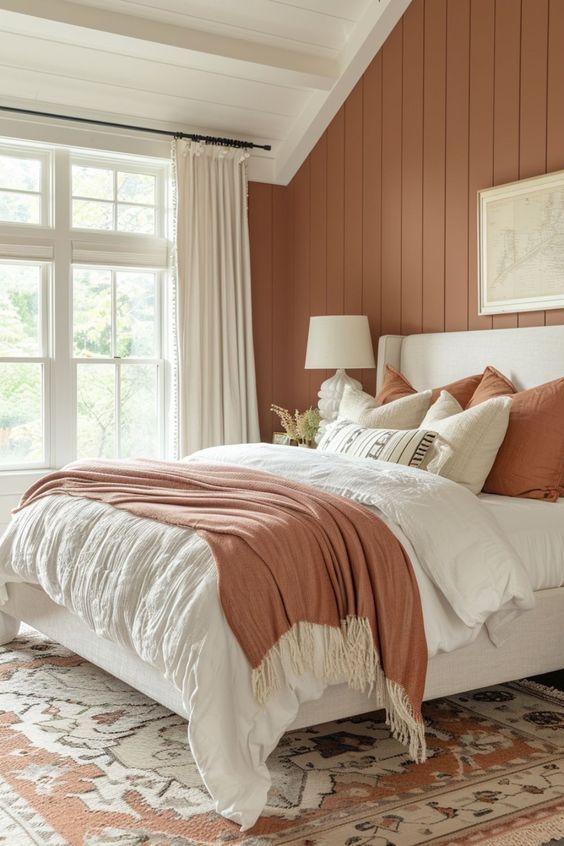 terracotta bedroom decor