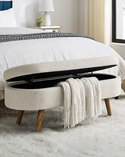 ECLYL Oval Storage Bench 43.5