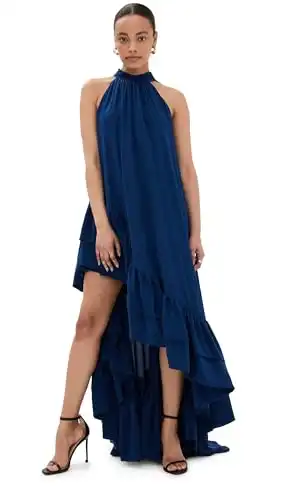 Azeeza Women's Sora Dress, Deep Sea, Blue, S