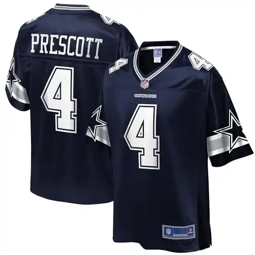 NFL PRO LINE Men's Dak Prescott Navy Dallas Cowboys Team Player Jersey