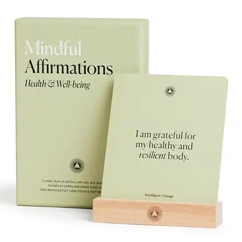 Intelligent Change Mindful Affirmation Cards for Health and Wellbeing