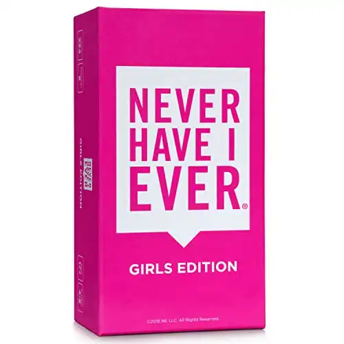 Never Have I Ever Girls Edition Card Games - Fun and Entertaining Bachelorette and Girls Adult Party Games for interactive Game Nights, Party Hosts, College, Icebreakers, Social Events, GIft Giving!