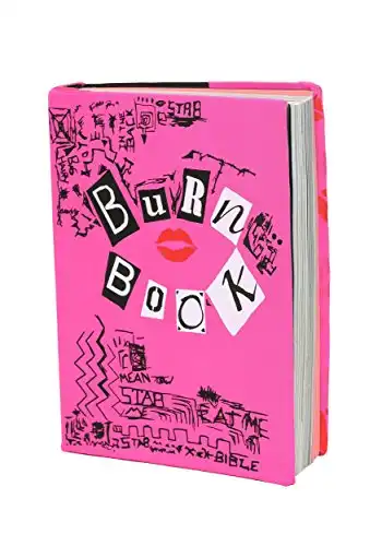 Fun Costumes Official Mean Girls Stretchy Burn Book Cover, Movie Inspired Accessory